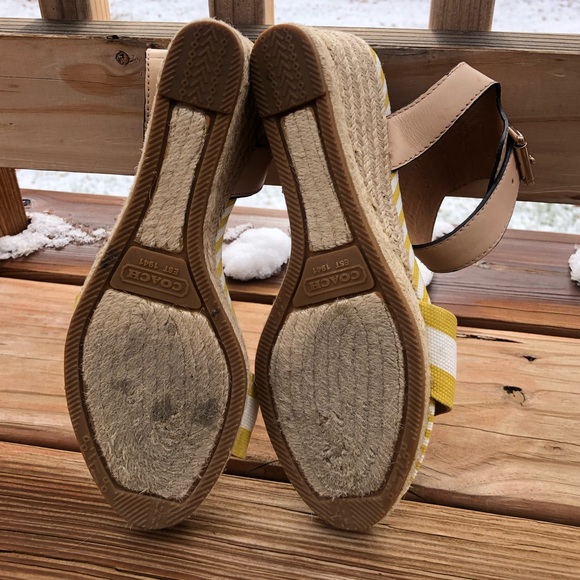Coach Helen Espadrilles Wedge Sandal - Picture 6 of 8
